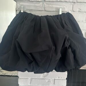 Hm studio black bubble skirt. Size 8. New, never worn